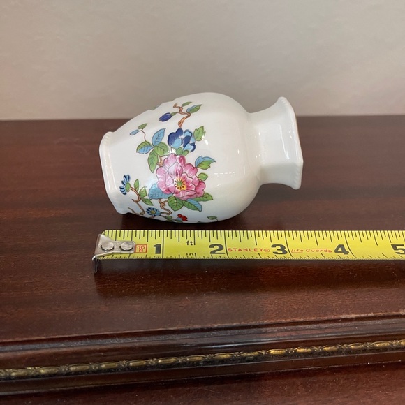 Aynsley Pembroke Pattern Vintage Floral Bud Vase - Picture 6 of 6